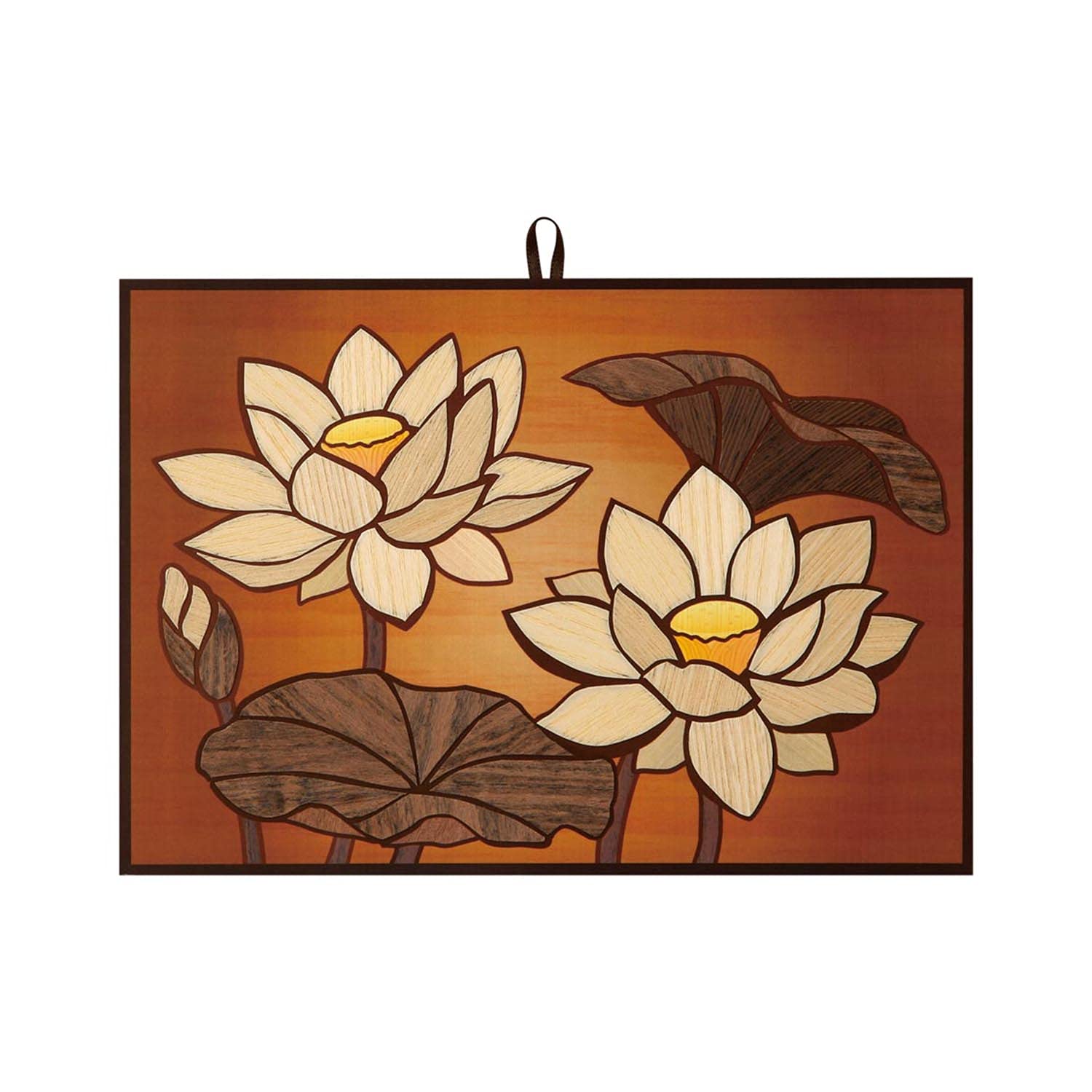 

Sakura Horikiri Natural Wood Sakura Art Lotus Flower 6480065