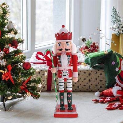 Weihnachten Nussknacker Holz Vintage Puppet Kreative Handwerk Geschenk Weihnachten Dekorationen Hause Ornament