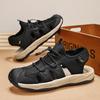 Fashion Handmade Men Sandals Men's Summer Sandals Outdoor Flats Non-Slip Hiking Shoes Men Beach Slippers All-match Casual Sports Shoes