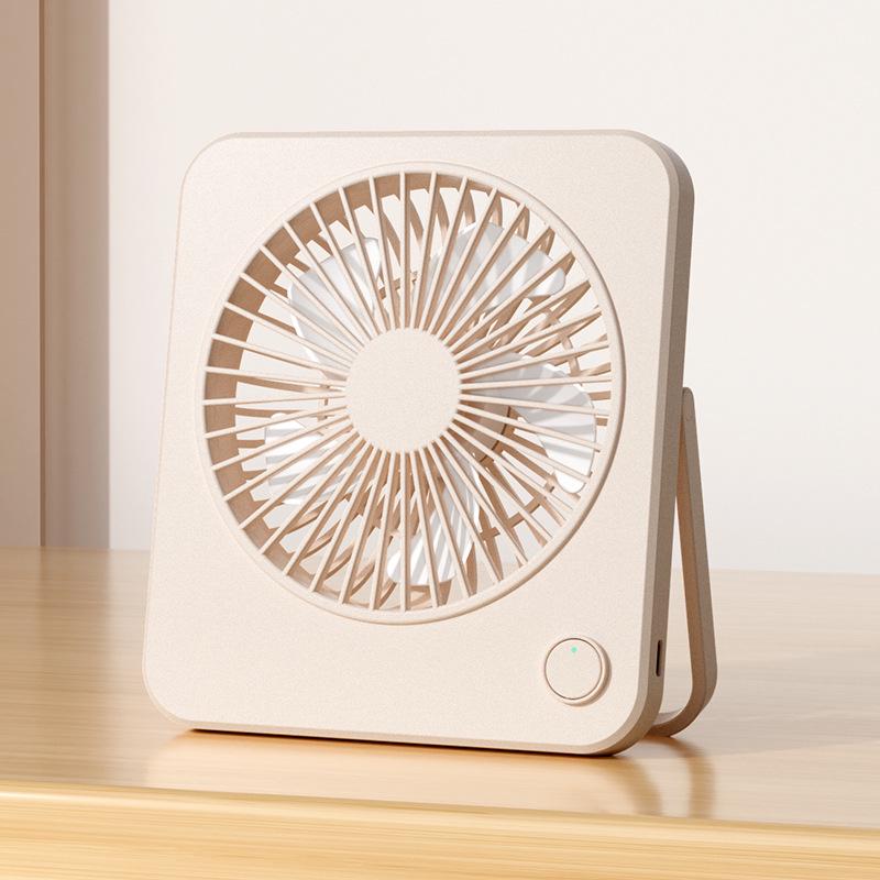 Ultra-Thin USB Rechargeable Wall-Mounted & Portable Fan: Quiet, Versatile Use for Office, Desktop, and Dorm 153*171*39mm