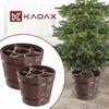 KADAX Großer Weihnachtsbaumständer für einen echten Weihnachtsbaum, Blumentopfbaum 2,8 m