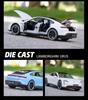 Baoshijie Taycan Alloy Children's Coupe Toy Car Model
