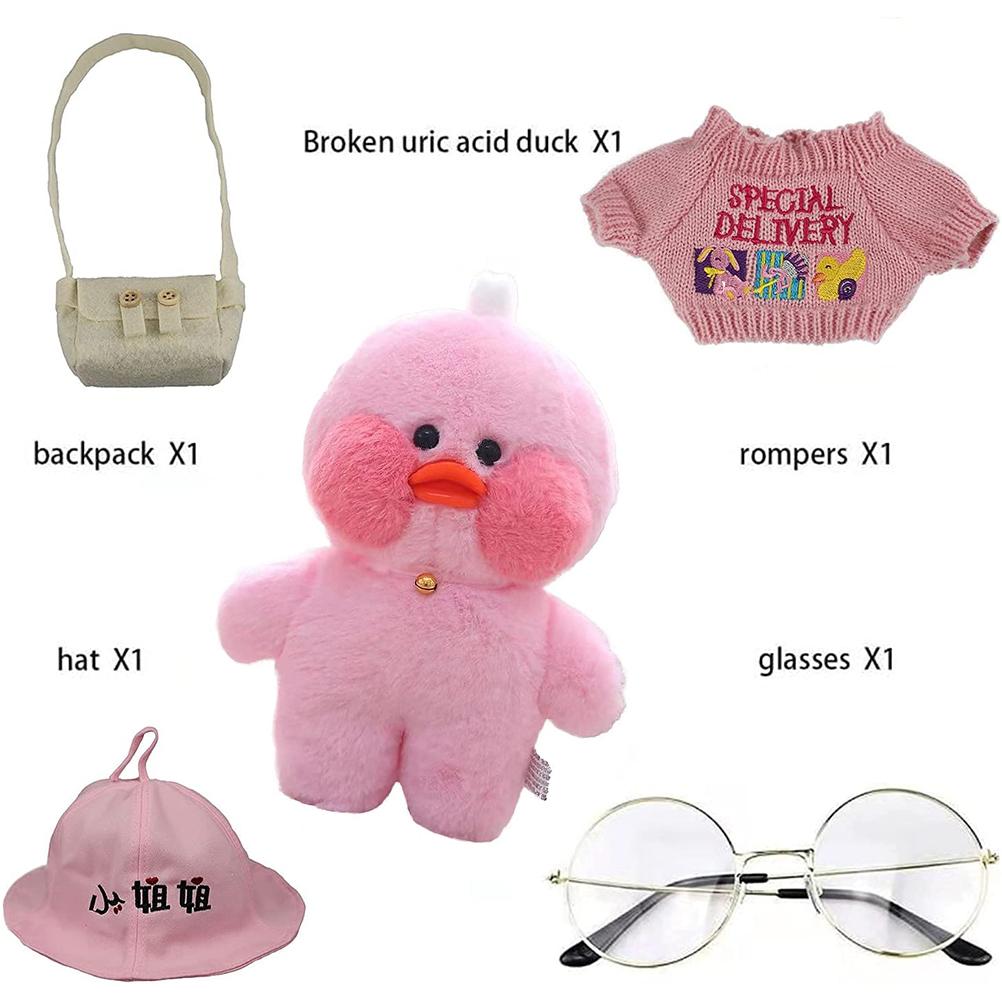 Pink Duck Stuffed Toy Soft Plush Animal Toy Gifts for Kids Boys Girls