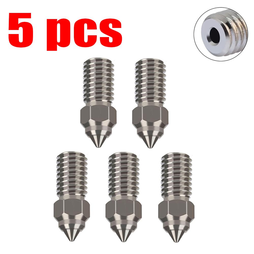 Nozzle For ELEGOO Neptune 4 Nozzle For Elegoo Neptune 4 Pro Nozzles Brass Stainless Steel Hardened 0.2 0.4 0.6 0.8 1.0mm