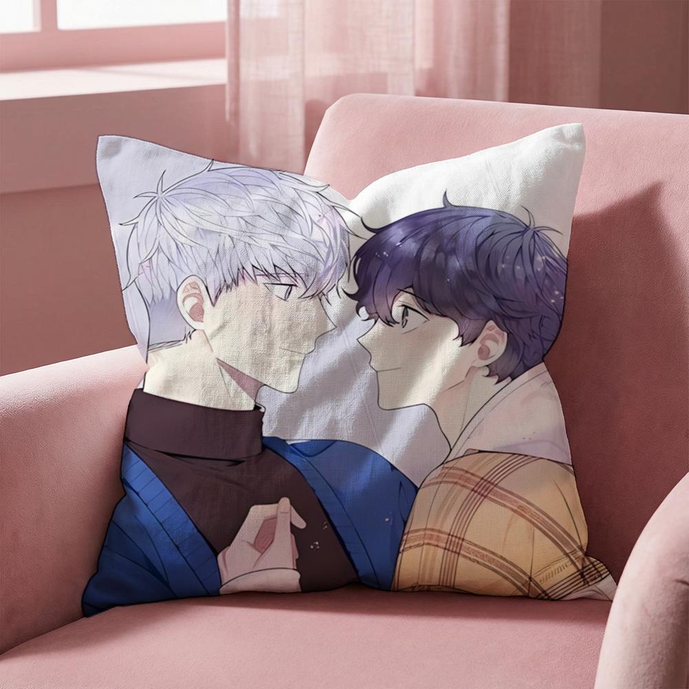 Cherry Blossoms After Winter Cushion Cover Multi-Scene Pillow Cover for Home & Car - Reversible, Soft & Durable for Daily Use