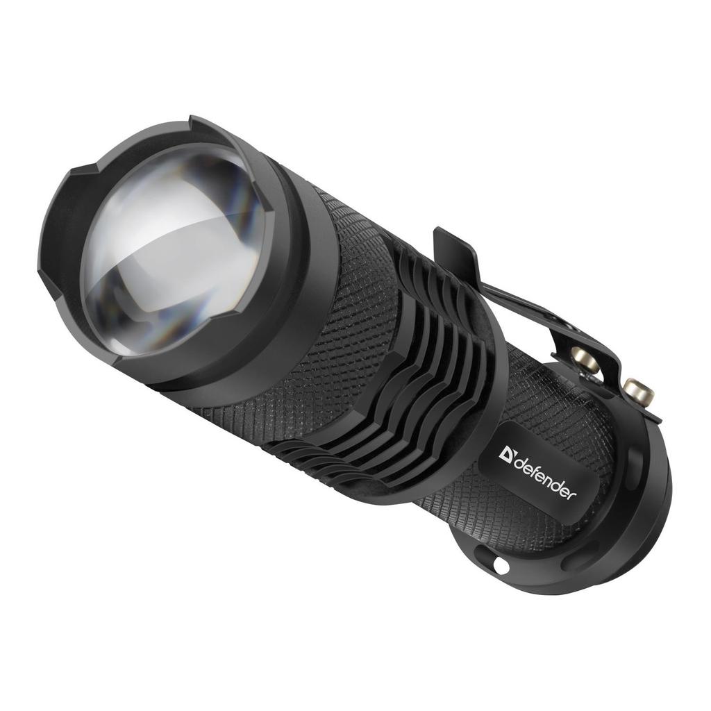 Defender FL-10 Flashlight, XP-E, 3 Modes, Metal Housing