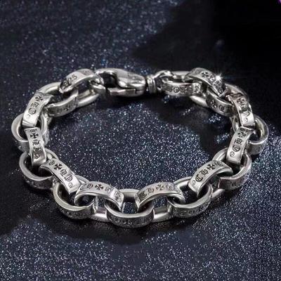 Krähe CH Kreuz Armee Blume Armband Würfel Anker Hip Hop Vintage Herren und Damen Gleich Paar Hipster Armband