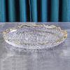Light Luxury Crystal Glass Fruit Plate