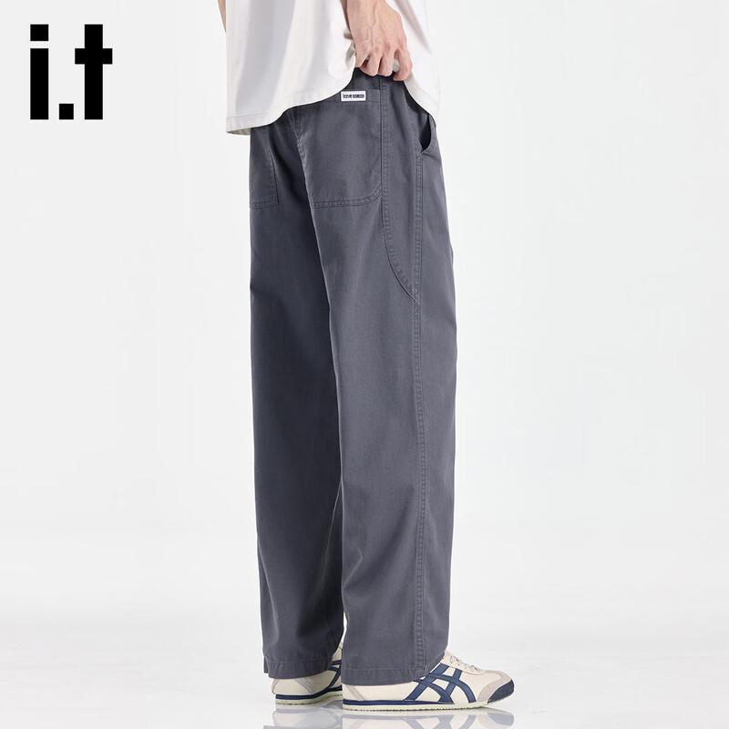 

Men s Spliced Drawstring Cargo Straight-Leg Pants 3XL