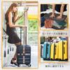 CLEAYODO Cross Suitcase Belt with Dial Lock POM Hook for Double Fits Inch Includes Information Suitcase Security Puzzle [Airport Strap] TSA-approved &
