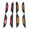 2x Bumper Crash Door Edge Guard Mouldings Reflector Sticker Anti Collision Decorative Car Door Scratch Protector Reflective