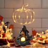 Pumpkin ghost candle candle holder Halloween decoration ornaments decorative candle holder desktop home decoration