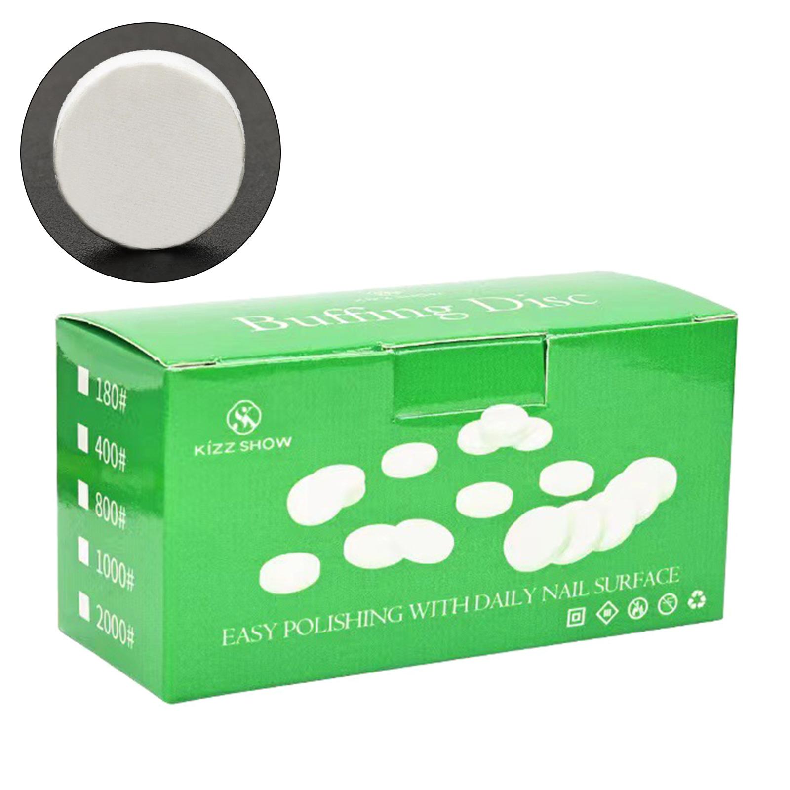 

50 шт. самоклеящаяся сменная наждачная бумага для полировки ногтей, полировальные пилки, шлифовальные диски, полировальные диски для педикюра 2000