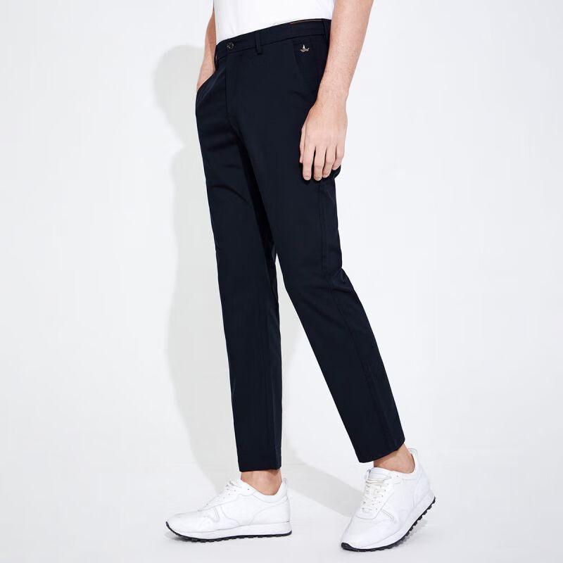 Navigare Men's Spring/Autumn Tapered Casual Trousers