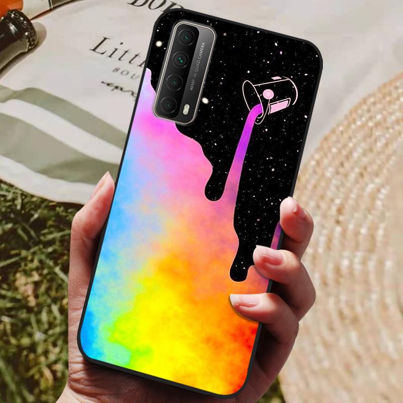 For Huawei P Smart 2021 Case Silicon Back Cover Phone Case For Huawei PSmart 2021 Soft Case P Smart 2021 6.67" Fundas bumper Bag