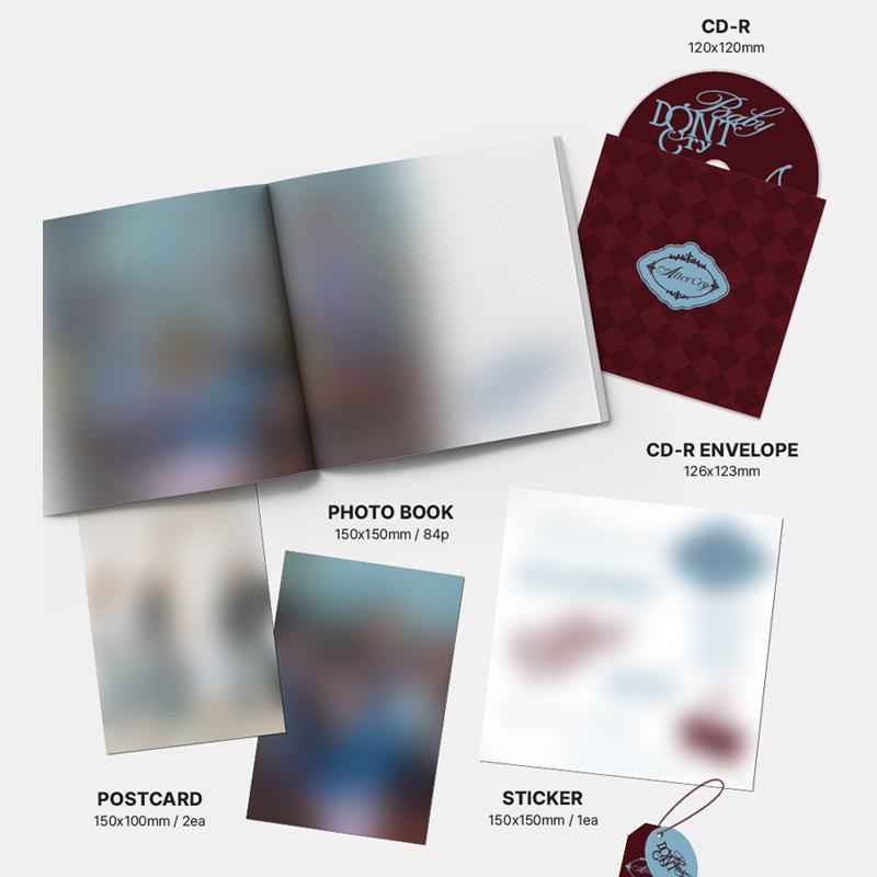 BABY DONT CRY – 1st Mini Album AFTER CRY (Pink Ver. / Red Ver.)