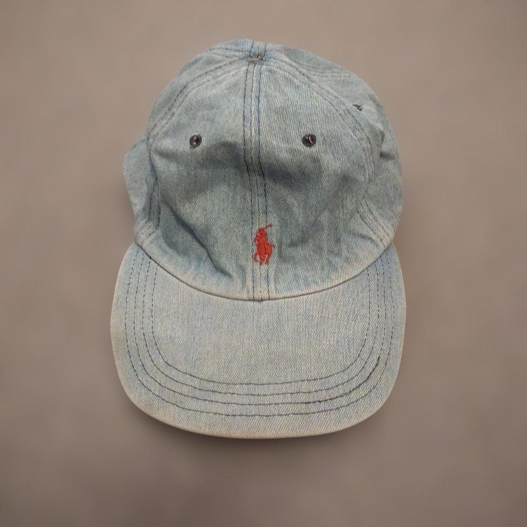 Used [Made in USA] 90s Polo by Ralph Lauren Denim Cap