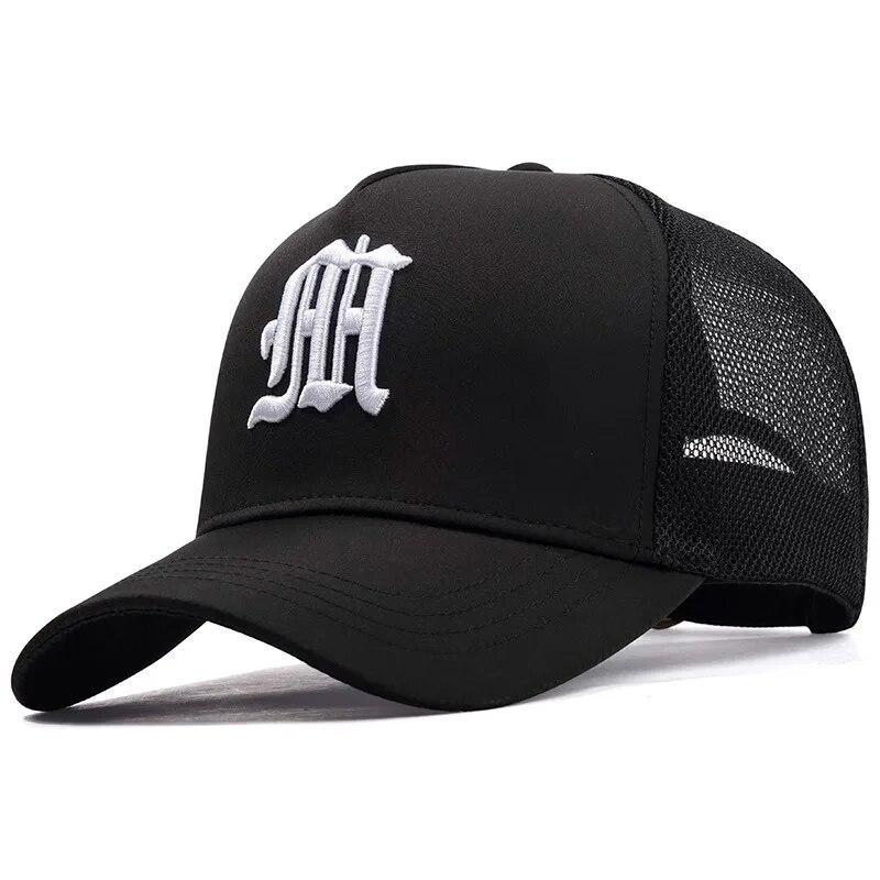 Neue Mütze Herren Sommer Dünn Hoher Schirm Baseballkappe Trend Großer Kopf Zaun Netz Atmungsaktive Kappe Sonnenschutz Sonnenhut