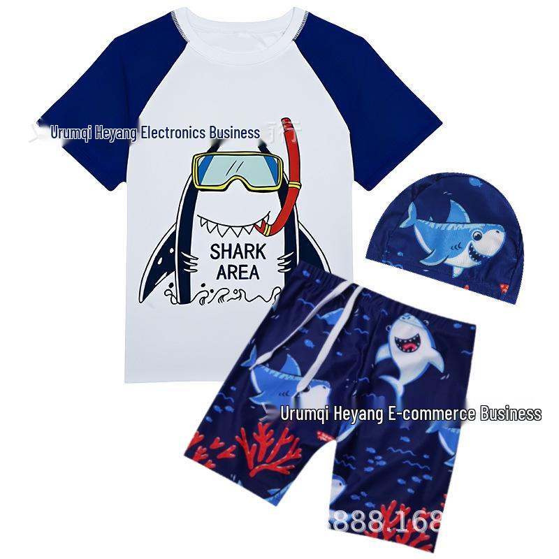 2025 Quick-Dry Cute Boys' Swimsuit: Small, Medium, Large Sizes