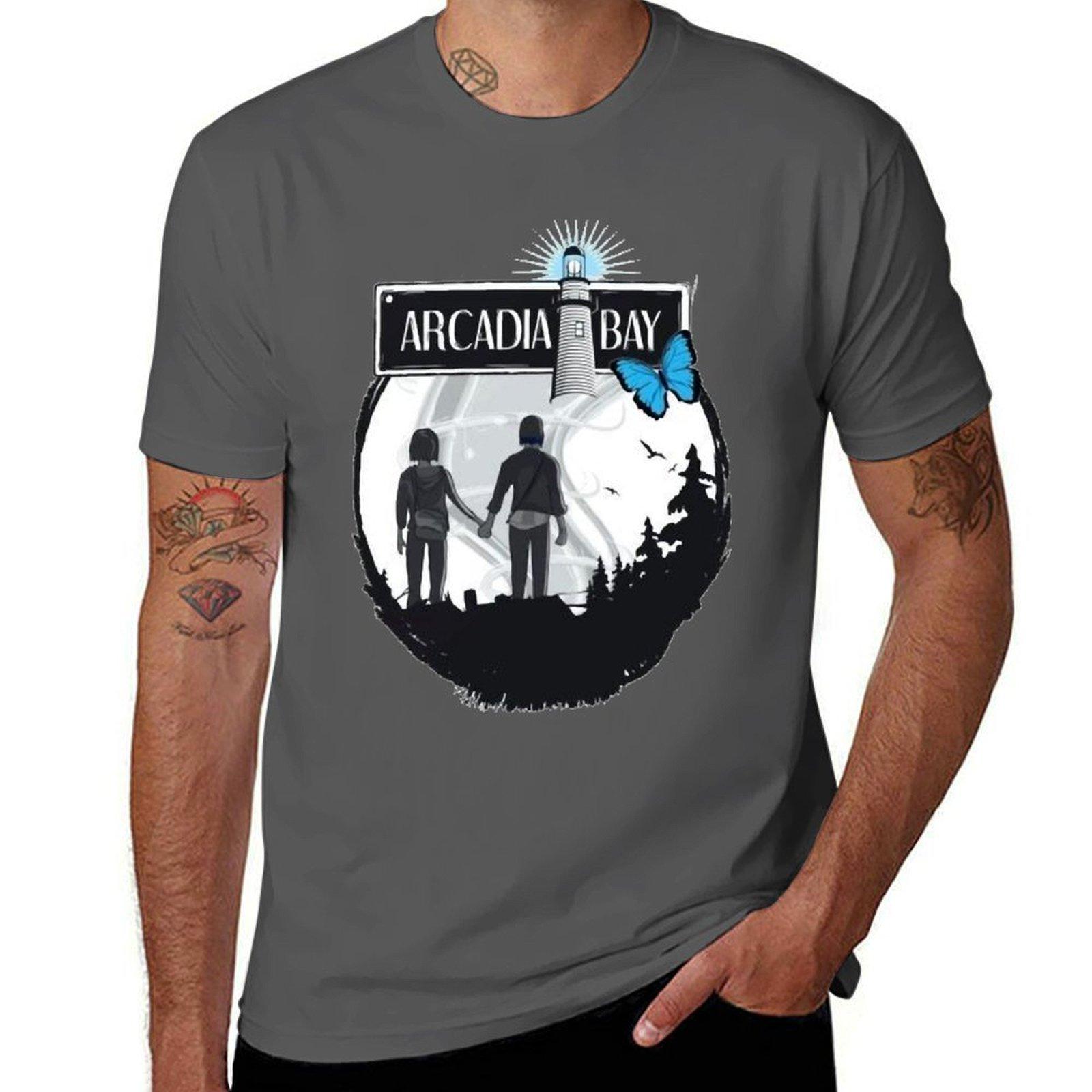 

Life Is Strange T-Shirt plus size clothes Blouse blacks anime shirts men 4XL