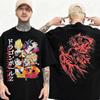 T-shirt in Cotone a Maniche Corte con Stampa Dragon Ball Z Son Goku Vegeta Unisex Abbigliamento Donna Harajuku Yk Tee Vintage Casual Tee Top
