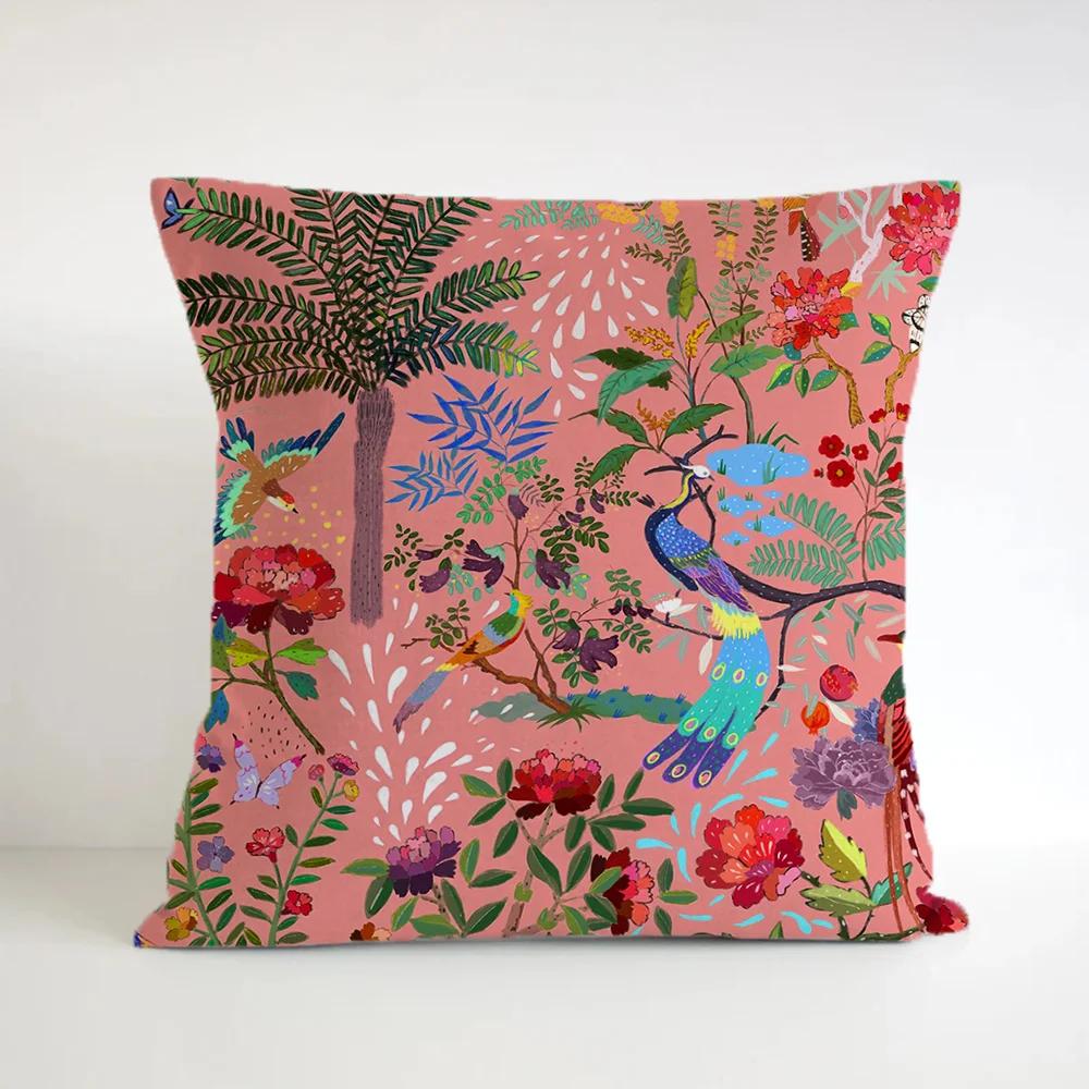 

F-фрида КалоS Декоративные подушки для кровати Аниме Наволочка Осенний декор Наволочки для подушек Диванные подушки Наволочка 45x45 Подушка для тела 45x45cm18x18Inch