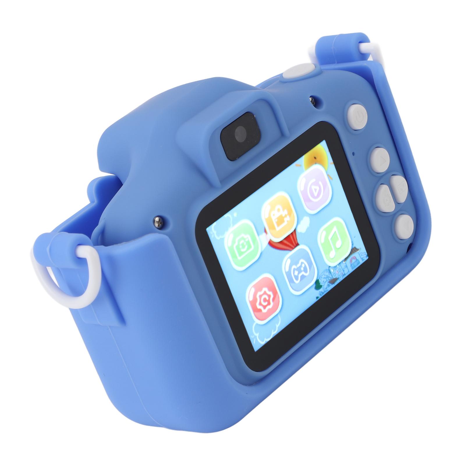 

Kids Camera Cute Cartoon Dinosaur Design Multifunction 2.0 Inch Display 400mAh Selfie Digital Camera for Kids Girls and Boys
