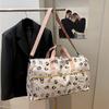 Large Capacity Lightweight Foldable Water-Resistant Cartoon Travel Duffle Handbag