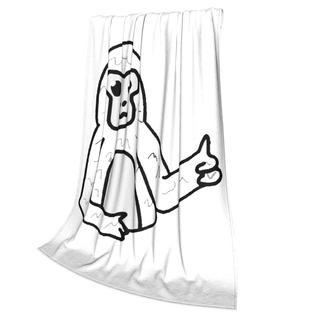 Gorilla Tag Pfp Maker Blanket Soft Warm Flannel Throw Blanket Plush for Bed Living room Picnic Travel Home Couch