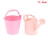 1Set Dollhouse Miniature Bucket Watering Can Model Plant Watering Tool Garden Decor Toy