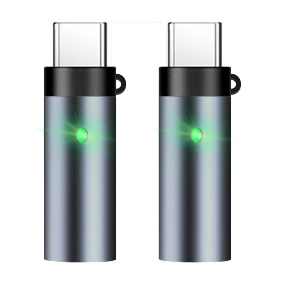 1/2PCS USB Type-C Mini Cigarette Lighter Without Built-In Battery Portable Electric Lighter Small Flameless Windproof Outdoor