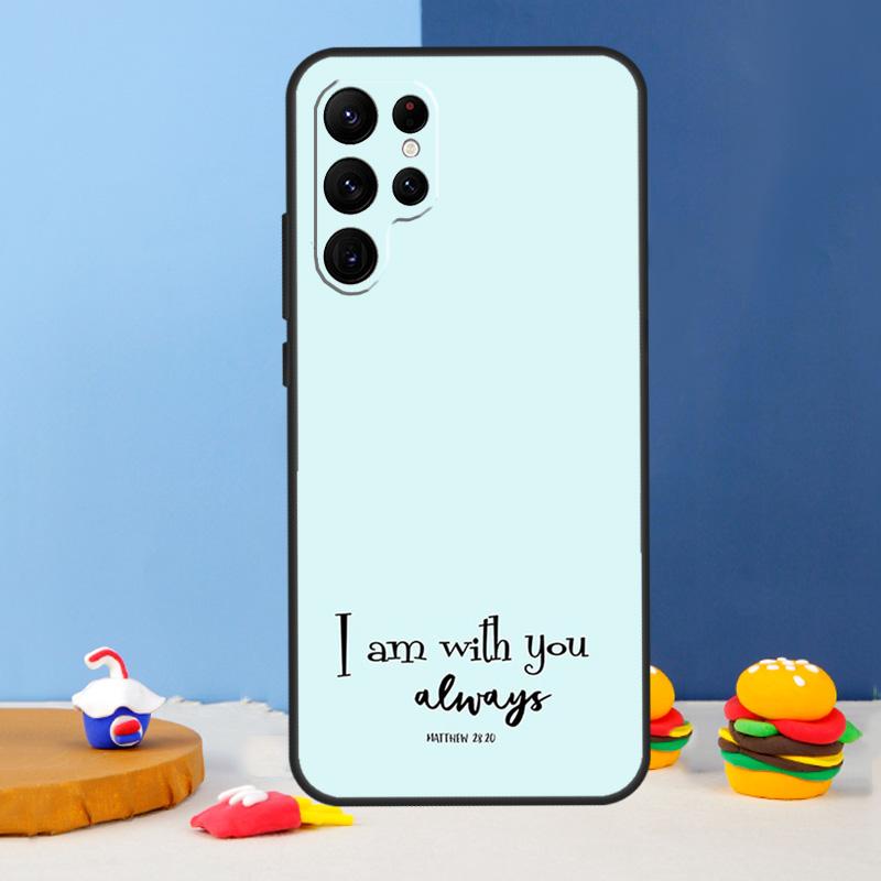

Bible Verse Christian Quote Phone Case For Samsung Galaxy S24 S25 Ultra S9 S10 S20 S22 S21 S23 Plus S24 FE Cover Coque Galaxy S20 FE