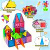 Magnetic Building Blocks Construction Set Montessori Sensory Educational DIY Toy For 3Years+ Old Kids Boys Girls Gifts