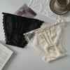 Bow Underwear for Women Low Waist Mesh Briefs Summer Lace Panties  Lady