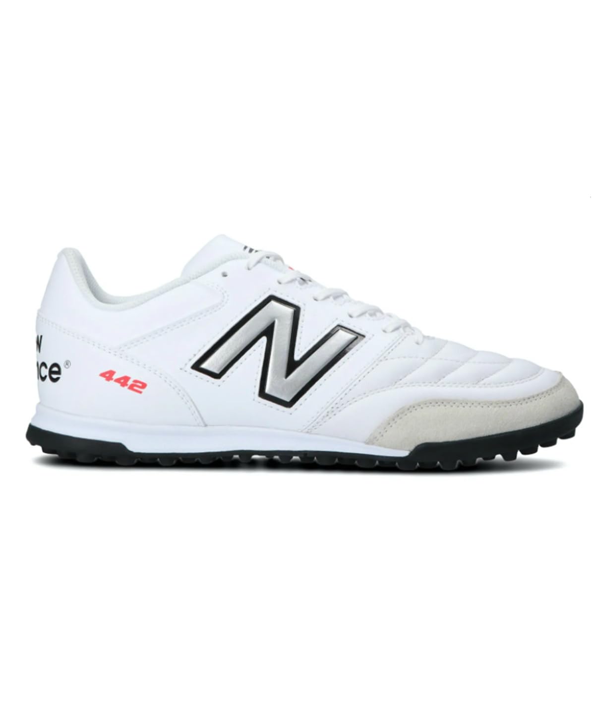 

New Balance 442 v2 Team TF WT2 Футбольные Размер 2E Мужские (белый) Обувь, 28,5 см,
