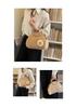 Korean Style Women's Handbag: 2026 Summer Woven Cotton Rope Tote