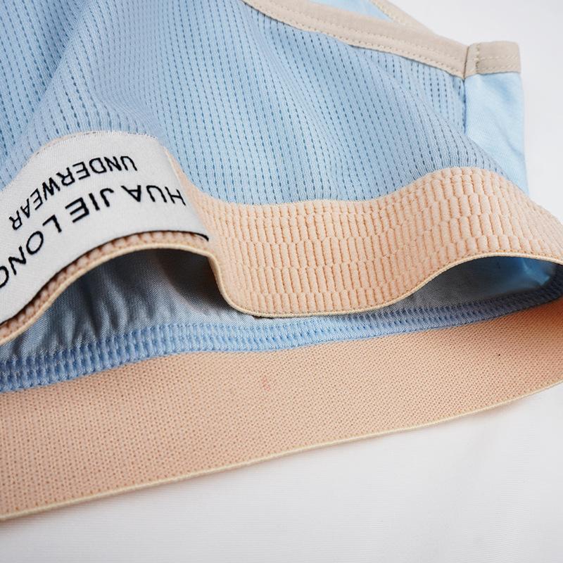 Einfarbige Unterwäsche Damenunterwäsche Mittelhohe Taille Unterwäsche Schlicht und Atmungsaktiv Damen Dreiecksslip