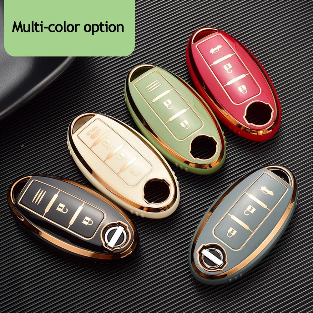Fashion TPU Key Case Cover Shell Fob For Nissan Qashqai X-Trail T32 T31 Juke J10 J11 Kicks Tiida Pathfinder Note for