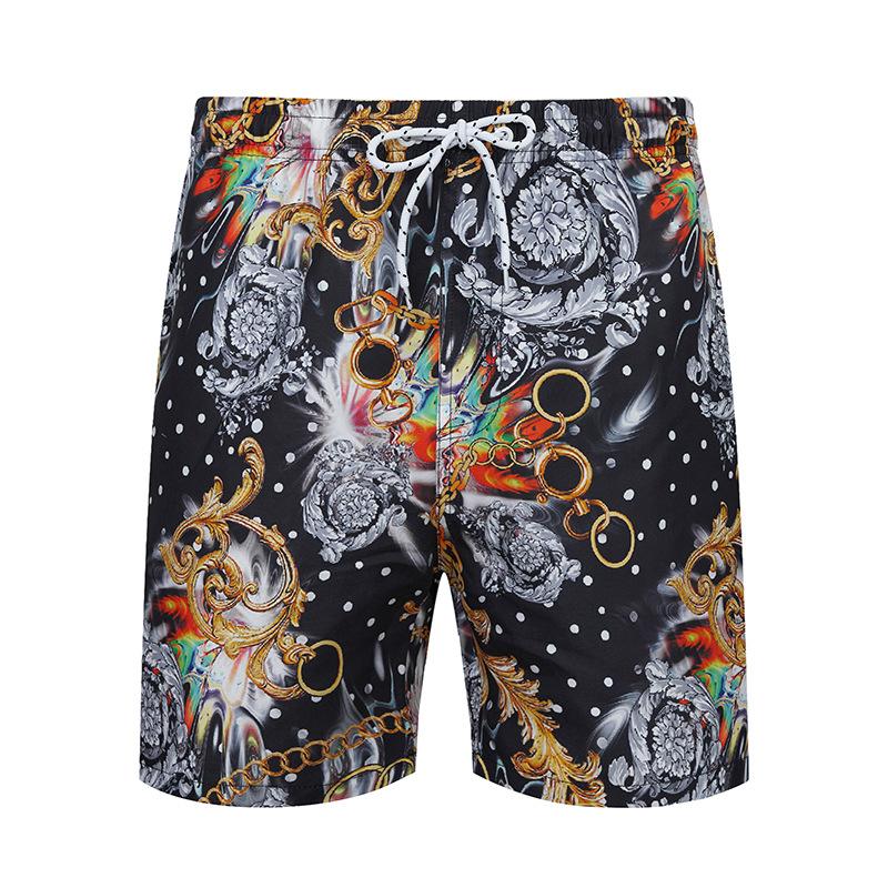 Europäische Und Amerikanische Herrenshorts Sommer Outdoor Fünf-Punkt Lässige Strandhose Sporthose