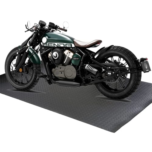 Ybaymy Garage Mat, Garage Floor Mat, Rubber Mat, Light Truck Rubber Mat, 3mm Thick, 1m Wide, 5m Long, Non-Slip Surface, Insulated, Suitable for Parkin