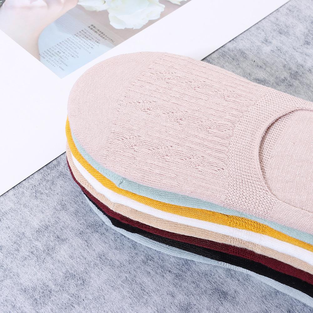 Fashion Breathable Non-slip Ankle Hosiery Boat Socks Low Cut Cotton