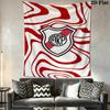 CA River Plate Wall Tapestry Aesthetic Wall Hanging Printed Fabric Blanket Decorative Tapestries for Bedroom Living Room Home Decor