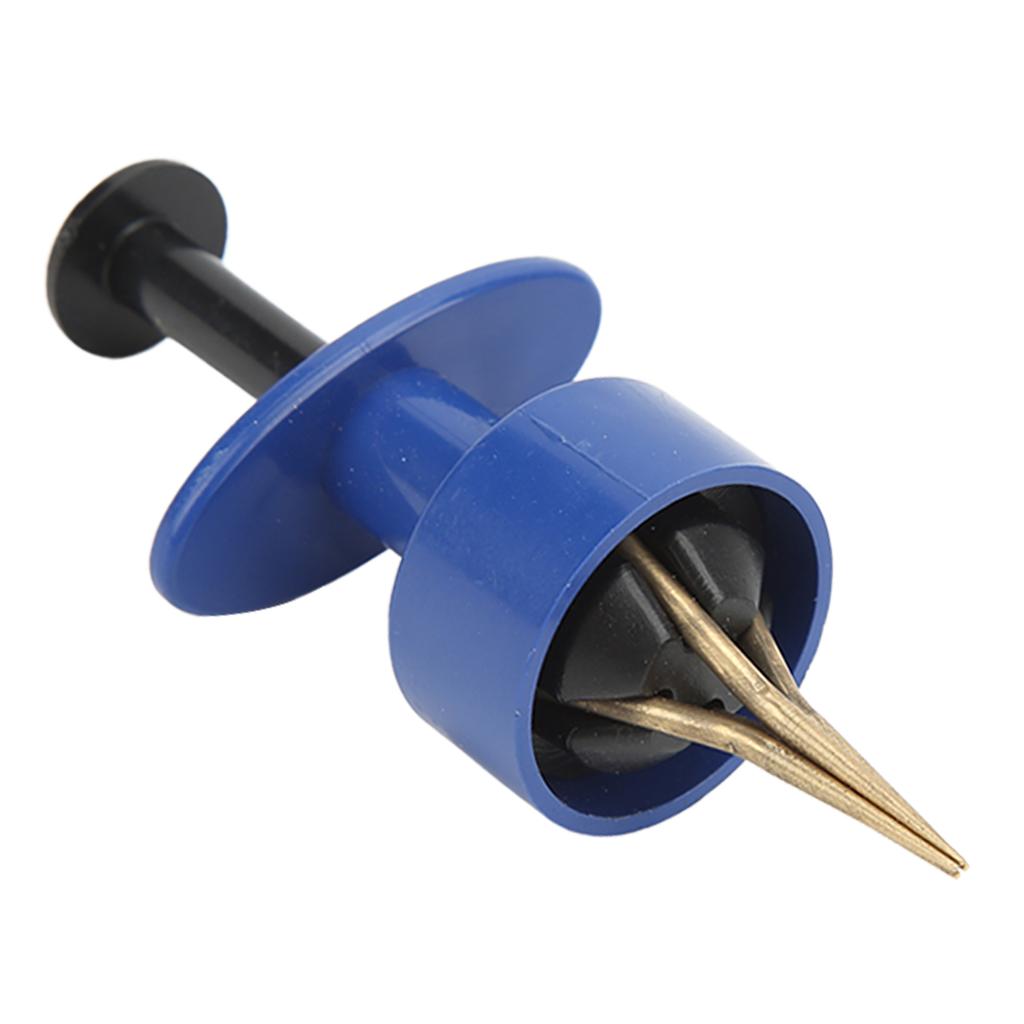 Fishing Baits Clip Portable 4 Claws Bloodworm Meitemark Clip med gummibånd fiskeutstyr