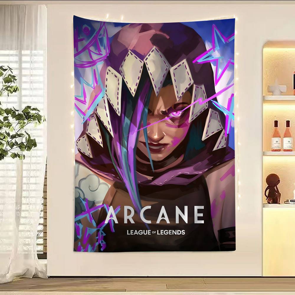 AArcane LLOL Classic Animation Cartoon Tapestry Wall Hanging Decoration Household Home Decor