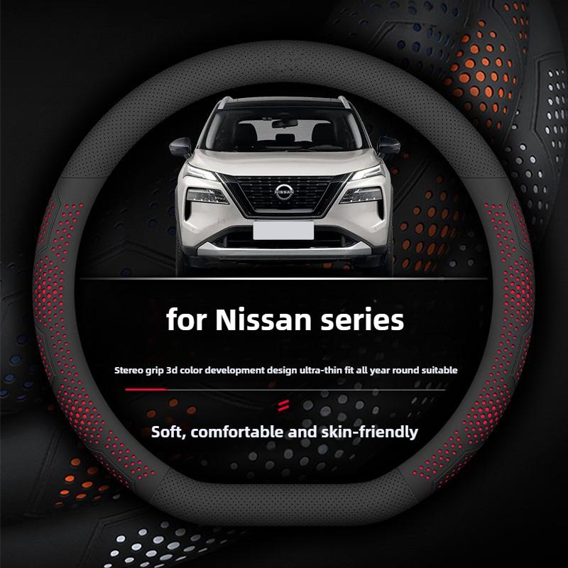 Leder Lenkradabdeckung für Nissan Qashqai Juke Sentra Kicks Xtrail Sentra Versa Altima 2024 2025 2026 Zubehör