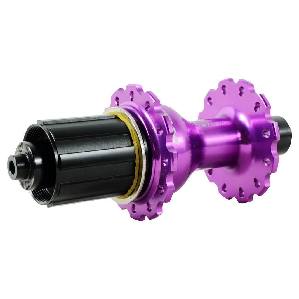Road Bike Hub: Rim Brake, 4 Bearings, 8-12 Speed, Front & Rear