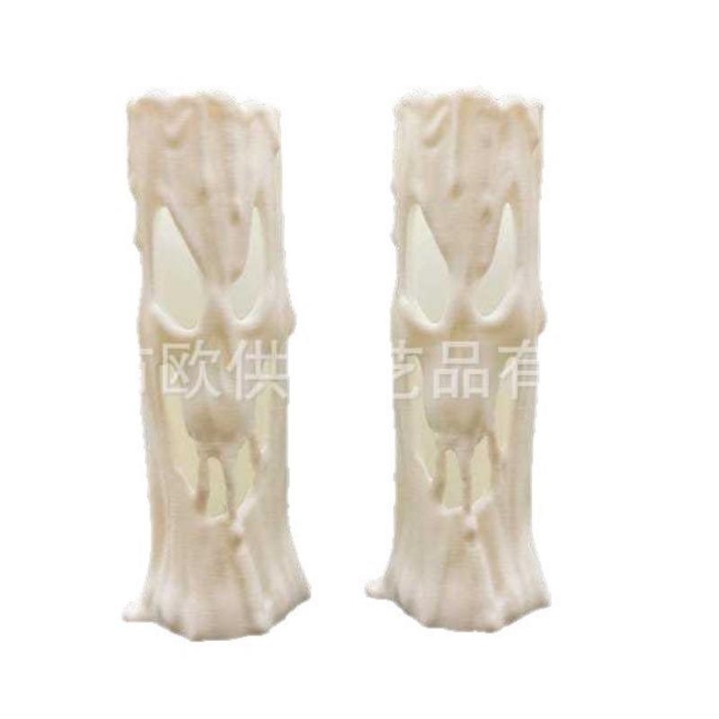 New Horror Candlestick Halloween Ornament Horror Candle Ghost Decoration Atmosphere Arrangement