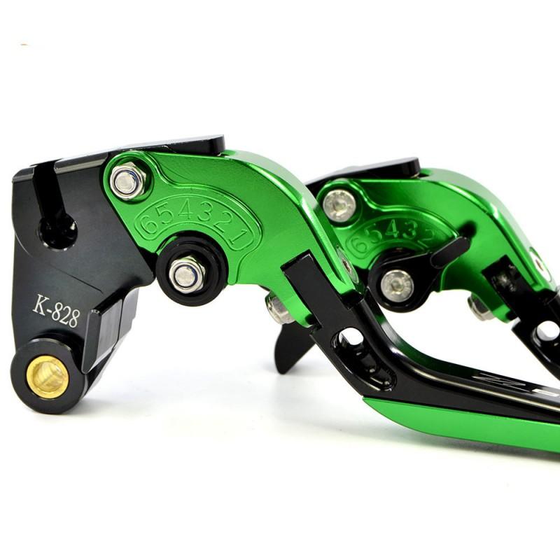 Adjustable Brake Clutch Lever Kawasaki Z800 Z750 Aluminum CNC With Custom Color Options