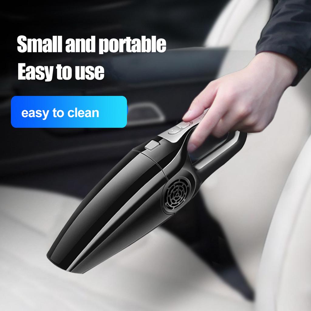 Handheld Wireless Vacuum Powerful Cyclone Suction Rechargeable Car Vacuum  Cleaner Wet/Dry Auto Portable for Car Home Pet Hair comprar a buen precio —  entrega gratuita, reseñas reales con fotos — Joom