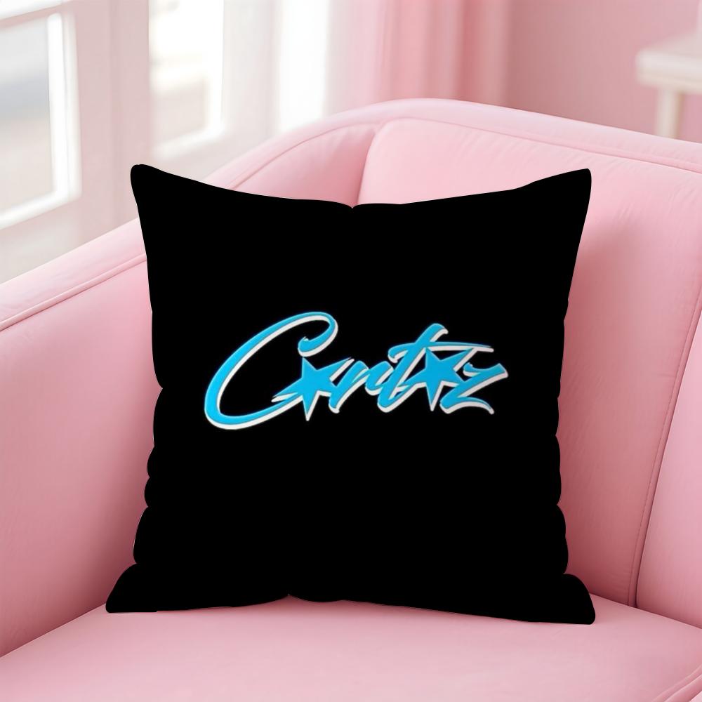 Fashion Brand C-Corteizs Cushion Cover Comfortable Reversible Pillow Cover Ideal For Car Sofa Bedroom & Beyond
